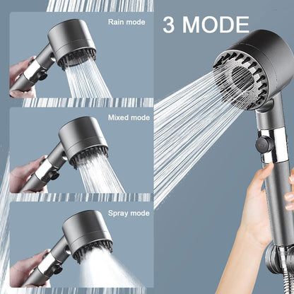 High-Pressure Turbocharged Handheld Shower Head