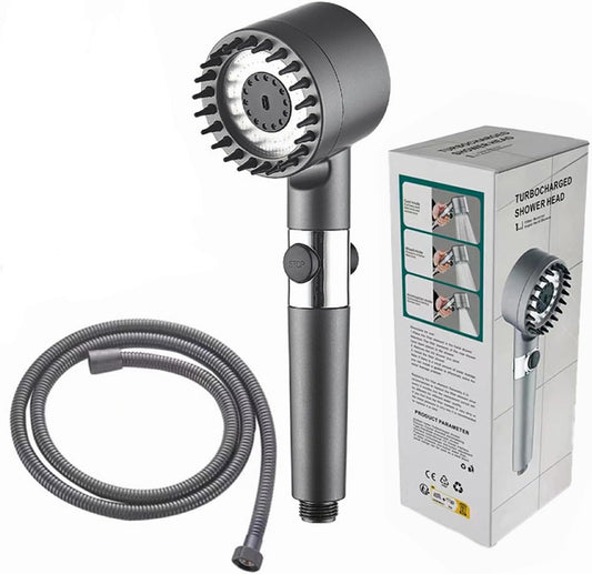 High-Pressure Turbocharged Handheld Shower Head
