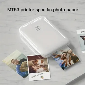 Wireless Mobile Thermal Photo Printer Portable Photo Color Printer