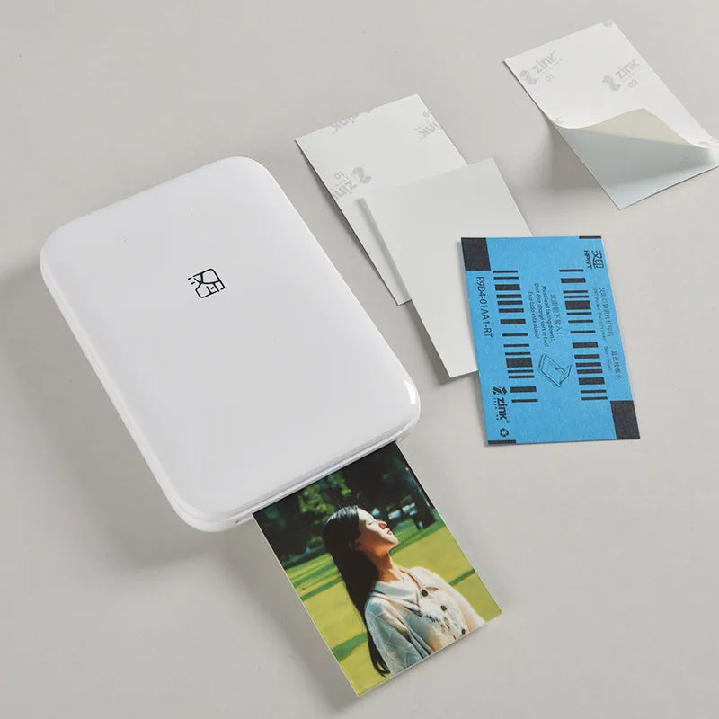 Wireless Mobile Thermal Photo Printer Portable Photo Color Printer