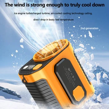Cool Clip Fan Under Shirt 3 In 1 Rechargeable
