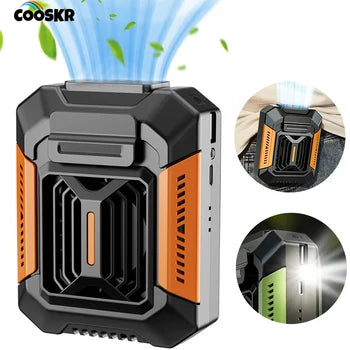 Cool Clip Fan Under Shirt 3 In 1 Rechargeable