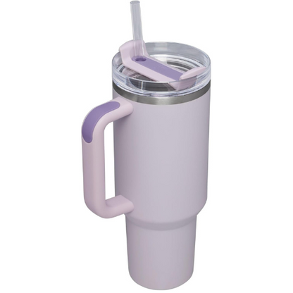 STENLEY Quencher H2.0 Water, Iced Tea or Coffee (Orchid, 40 oz)