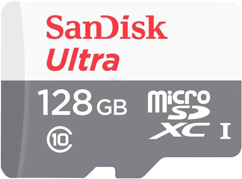 128GB Ultra microSDXC UHS-I Class 10 Memory Card 100 MB/s SDSQUNR-128G-GN6MN