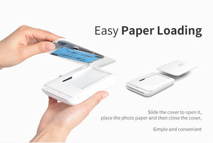 Wireless Mobile Thermal Photo Printer Portable Photo Color Printer